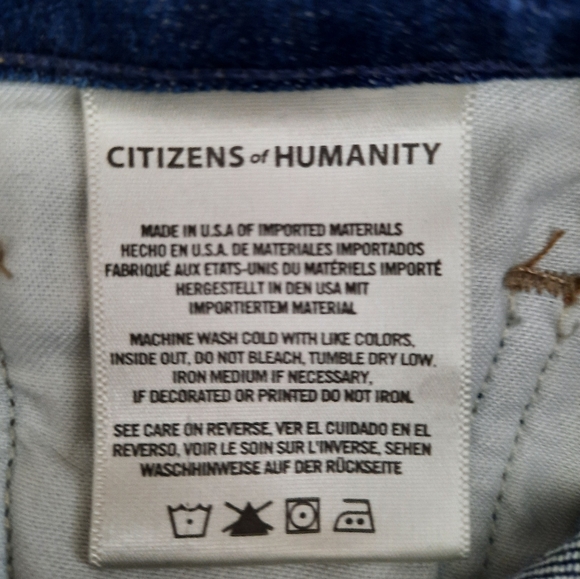 💥SALE💥Citizens of Humanity Premium Vintage Demy Cropped Flare Jeans, Size 24 - Picture 13 of 14